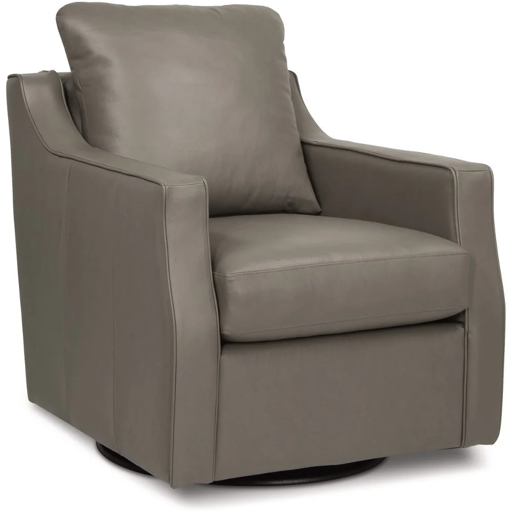 LaZBoy Birmingham Transitional Swivel Chair with Comfort Core Seat